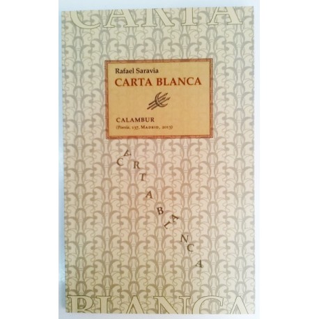 CARTA BLANCA