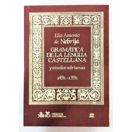 GRAMÁTICA DE LA LENGUA CASTELLANA 3 TOMOS FASCIMIL